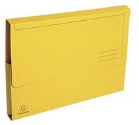 EXACOMPTA Paquet de 50 chemises poche coloris vifs Forever® - 24,5x32,5cm - Jaune