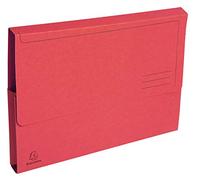 Paquet de 50 chemises poche coloris vifs Forever® - 24,5x32,5cm - Rouge