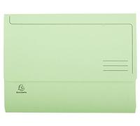 Exacompta Chemise pochette SUPER 210 – 24,5×32,5 cm – Paquet 50 – Vert clair