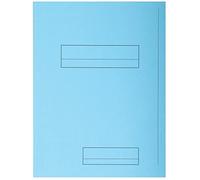 Chemises dossier 2 rabats Exacompta Super 24 x 32 cm bleu clair - Paquet de 50