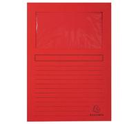 Exacompta 50105E fichier Carton Rouge A4