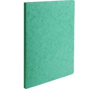 Exacompta 50x Chemise a dos rainé Carte lustrée 400gm2 24x32cm Vert 11503H