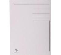 Exacompta 50x Chemise imprimée 3 rabats Forever® 280gm2 Gris 448019E