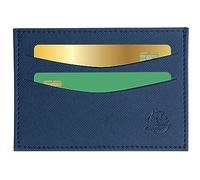 Exacompta - 5105232E - Porte-cartes Denim avec poche - 10,3 x 7,5 cm - Coloris bleu