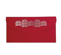 Exacompta - 510558E - Pochette enveloppe XL Amélie - 10 x 20 cm - Coloris aléatoire
