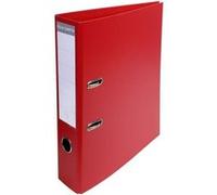 Exacompta Classeur à levier Prem'Touch A4 PVC Dos 70 mm Mécanique 75 mm Pack de 10 Rouge