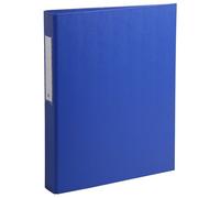 Exacompta 54382e Set De 10 Classeurs À Anneaux Rembordé En Polypro Dos De 4 Cm Bleu