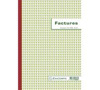 Exacompta 5x Manifold Factures 29,7x21cm 50 feuillets tripli autocopiants 13288E