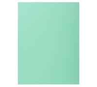 Exacompta 5x Paquet 100 chemises 1 rabat SUPER 160 24x32cm Vert clair 348004E