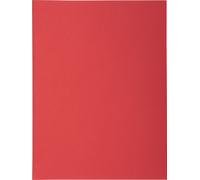 Exacompta 5x Paquet 100 chemises SUPER 160 24x32cm Rouge 340012E