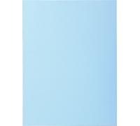 Exacompta 5x Paquet 100 chemises SUPER 210 24x32cm Bleu clair 330006E