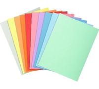 Exacompta 5x Paquet 100 chemises SUPER 210 24x32cm Couleurs assorties 330000E