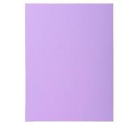 Exacompta 5x Paquet 100 chemises SUPER 210 24x32cm Lilas 330008E
