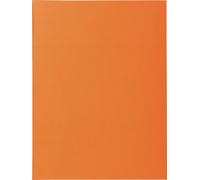 Exacompta 5x Paquet 100 chemises SUPER 210 24x32cm Orange 330007E