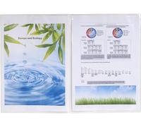 Exacompta 5x Sachet de 10 étuis de protection doubles PP 12/100e A4 38060E