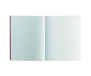 Exacompta 6410E - Piqûre comptable foliotée 80 pages, quadrillé 5x5, 320×250 mm