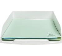 Exacompta 6x Corbeilles à courrier horizontales Combo Styli Blanc 11113D