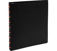 Exacompta 6x Protège-documents à anneaux 60 vues A5 Noir 86034E