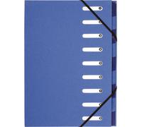 Exacompta 6x Trieur HARMONIKA® Forever 9 compartiments Bleu clair 52982E
