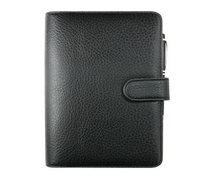 Exacompta 72551E - Organiseur Exatime 17 Baltique - 15 x 19 cm - Semainier Septembre 2025 à décembre 2026 - 16 mois - Coloris noir