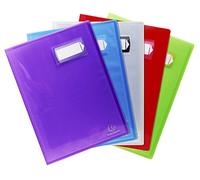 Exacompta 85212E Porte Vues Polypropylene Semi Rigide Crystal 40 Vues A4