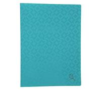 Exacompta 85520E Protège-document Offix en polypropylène semi rigide avec pochettes intérieures lisse haute transparence 50 pochettes et 100 vues - Format A4 - Couleur de couverture aléatoire