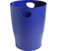 Exacompta 8x Corbeille-à-papier Ecobin Forever Bleu nuit 453104D