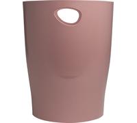 Exacompta 8x Corbeille à papier Ecobin Skandi Vieux rose 45338D