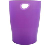 Exacompta 8x Corbeille à papier Ecobin Violet 45319D