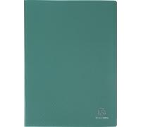 Exacompta 8x Protège-documents en PP souple OPAK 160 vues A4 Vert foncé 8583E
