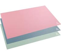 Exacompta 8x Sous-main en carton rigide OfficeByMe 57,5x37,5cm assort. 60600D