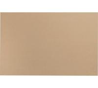Exacompta 8x Sous-main en carton rigide OfficeByMe 57,5x37,5cm Beige 60602D