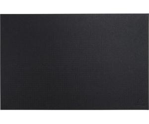 Exacompta 8x Sous-main en carton rigide OfficeByMe 57,5x37,5cm Noir 60601D