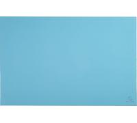 Exacompta 8x Sous-mains en carton rigide Aquarel 57,5x37,5cm Bleu pastel 60162D