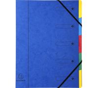 Exacompta 8x Trieur fenêtres imprimées Véritable 5 compartiments assort. 5205E