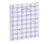 Exacompta 9901022E - Cahier de textes Elsa Tartan 17 x 22 cm