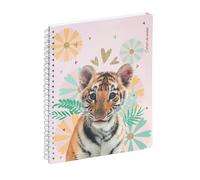 Exacompta - 999144E - Cahier de textes Lovely - 17 x 22 cm - Visuel tigre