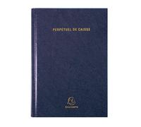 EXACOMPTA Agenda bureau 14,8 x 21 cm Caisse Perpétuel Journalier - Couleurs assorties