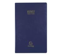 Exacompta Agenda Carré Euro et cents Barbara 13,5x21cm Janv à déc 2027 | 1 Jour/page, Sans horaire, Couleur aléatoire, Récapitulatif recettes/dépenses, Papier Clairefontaine, Fabriqué en France