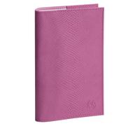 Exacompta Agenda de poche journalier Alysse Lady 16S 9 x 16 cm - Rose - Janvier à Décembre 2027