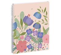 Exacompta - Agenda EasyTime 27S Mini Labo 21x27cm - Janv à déc 2027 Rose | 7 Jours sans horaire, Espace de note et To do list, Spirale, Papier Clairefontaine, Fabriqué en France