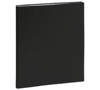 Exacompta - Agenda Eurotime 22S Barbara 18x22,5cm - Déc 2026-2027 Noir | 7 jours sur 2 pages, RDV par 1/2 h, Spirale, Papier ivoire Clairefontaine, Répertoire, Fabriqué en France