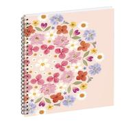 Exacompta - Agenda Eurotime 22S Marettes 18,5x22,5cm - Janv à déc 2026 Rose