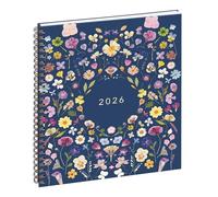 Exacompta Agenda semainier recy urotime 22S Chemin des Marettes 18,5 x 22,5 cm Bleu 2027