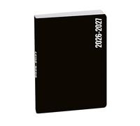 Exacompta Agenda journalier Grav'Chic 12x17cm Août 2026 à juil 2027 Curious | 1 Jour/page la semaine et 2 Jours/page le W nd, Coins détachables, Papier Clairefontaine, Fabriqué en France