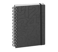 Exacompta - Agenda journalier Preston 12x17cm - Août 2026 à juil 2027 | 1 Jour/page la semaine et 2 Jours/page le W nd, Couleur aléatoire, Fermeture élastique, Fabriqué en France