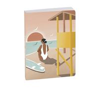 Exacompta Agenda journalier Rideuses 12x17cm Août 2026 à juil 2027 Sunset