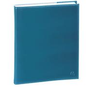 Exacompta Agenda La Journée Planifiée 22 Volga 18x22,5cm Janv-Déc 2027 Bleu | 1 Jour/page RDV par 1/4 h, Pour 3 à 6 utilisateurs, Page blanche Clairefontaine, Couverture amovible, Fabriqué en France