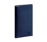 Exacompta Agenda Quinzainier Espace 17SL Rialto 9x17,5cm Janv-Déc 2027 Bleu