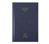 Exacompta - Agenda Raisin Euro et cents Journalier 16,5x24,5cm 2027 | 1 Jour/page, Sans horaire, Couleur aléatoire, Récapitulatif recettes/dépenses, Papier Clairefontaine, Fabriqué en France